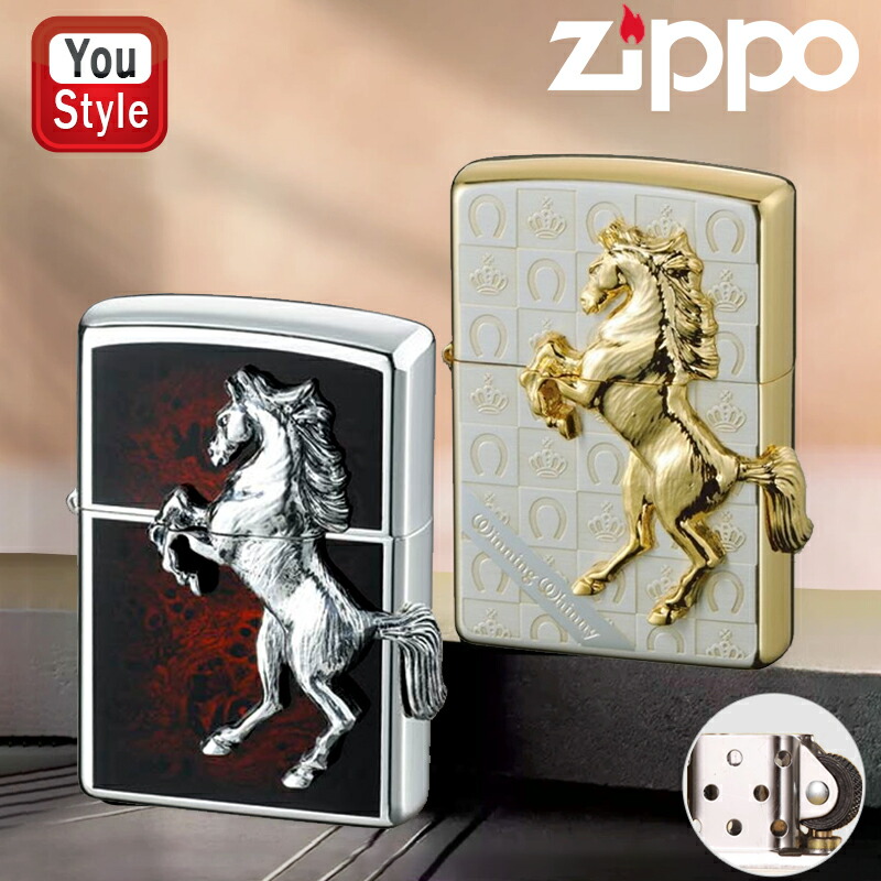 ZIPPO（ジッポー） ライター ウイニングウィニー 馬 グランドクラウン