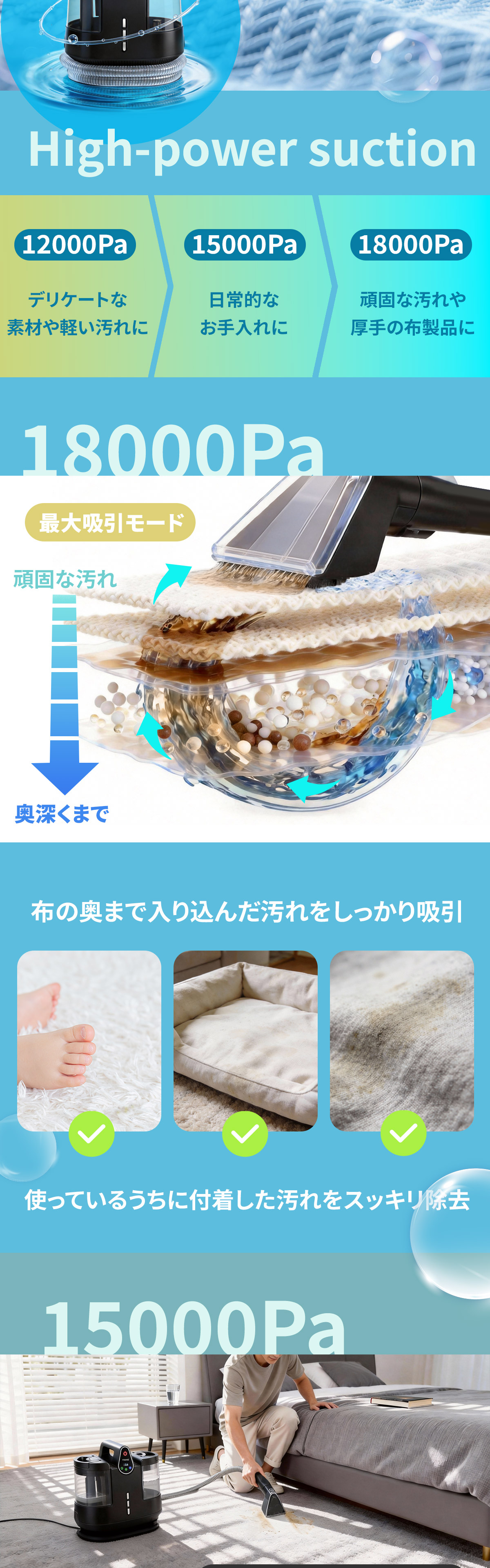 公式【選べる温水×強力噴射】スチームクリーナー リンサー清浄機 100