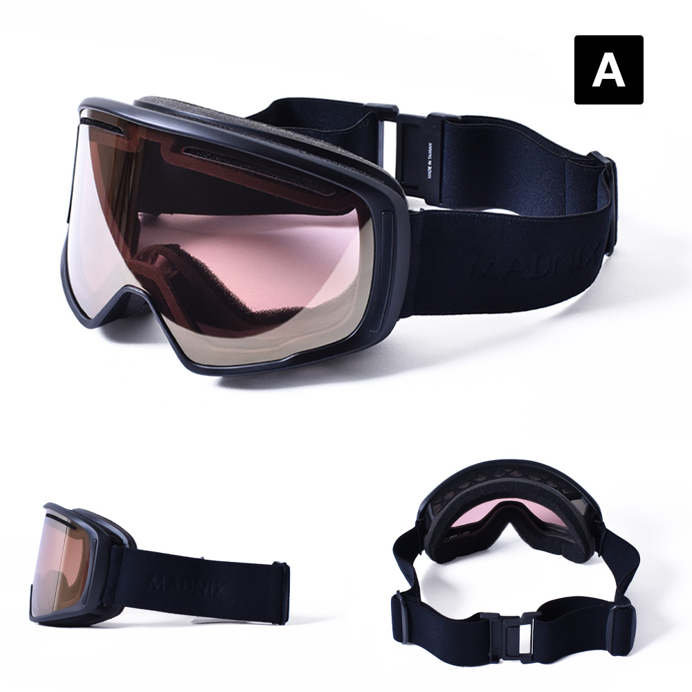 ダブルミラーレンズ スノーゴーグル レディース メンズ ユニセックス