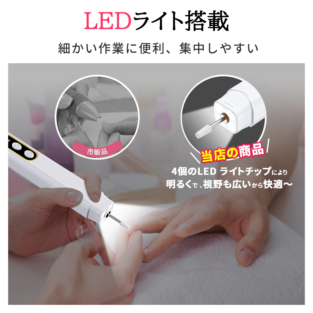 ネイルマシン ネイルマシーン 電動ネイルマシン ネイルオフ 角質除去