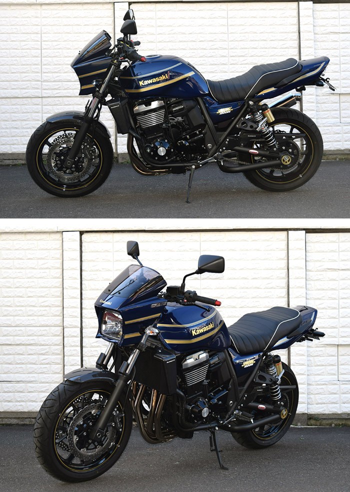 ZRX1200 DAEG【KAWASAKI】カーボン ラジエターカバー【LRセット】BLESS