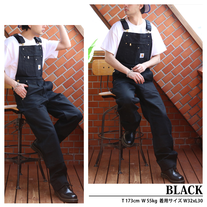 Carhartt（カーハート） オーバーオール メンズ ダック生地 : 8(eight