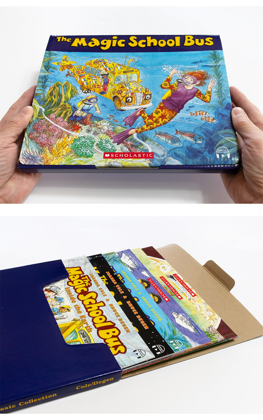 Scholastic The Magic School Bus ベストセレクション 英語絵本6冊BOX