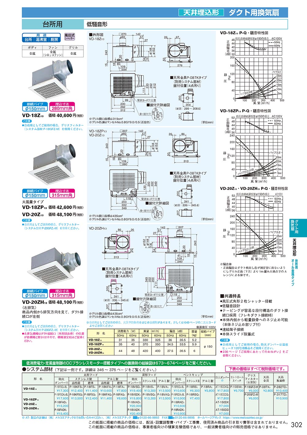 三菱電機（MITSUBISHI ELECTRIC） 【VD-18Z13】 《KJK》 天井埋込形
