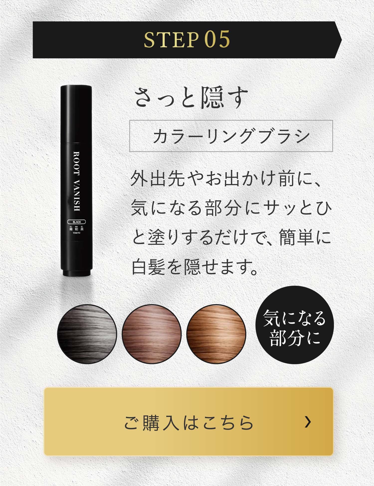 綺和美 白髪染め 2本セット カラーシャンプー 部分染め ヘアマニキュア