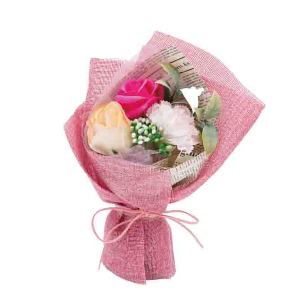 ソープフラワー 花束 通販 ブーケ 箱入り アーティフィシャルフラワー