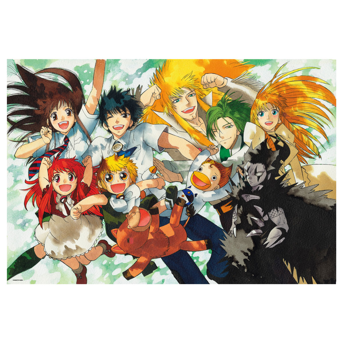 金色のガッシュ!! 1000ピースパズル 木漏れ日に集い:ケンエレスタンド