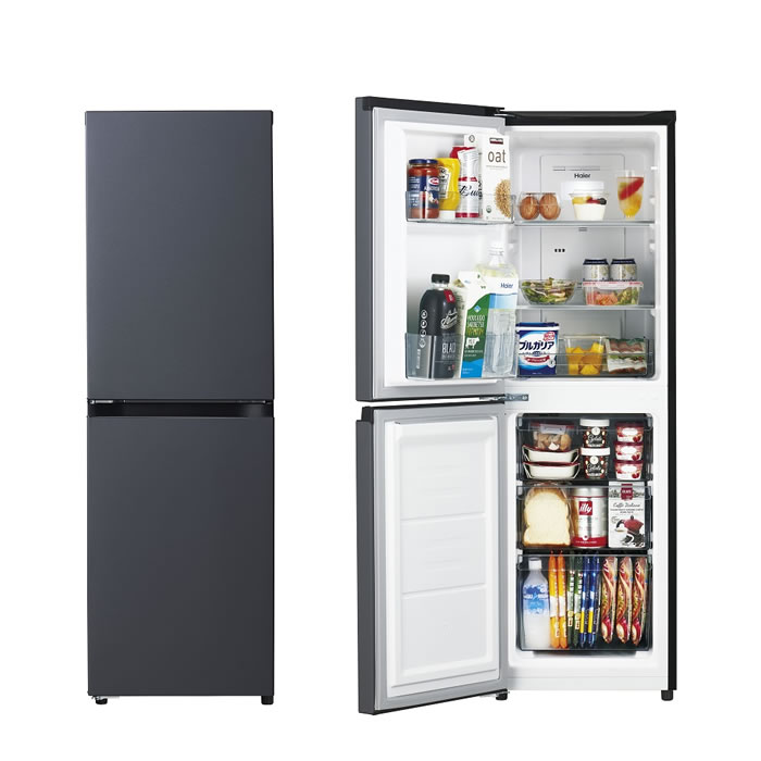 ハイアール 148L 冷蔵庫 左開き 2ドア 電子レンジが置ける 冷凍冷蔵庫