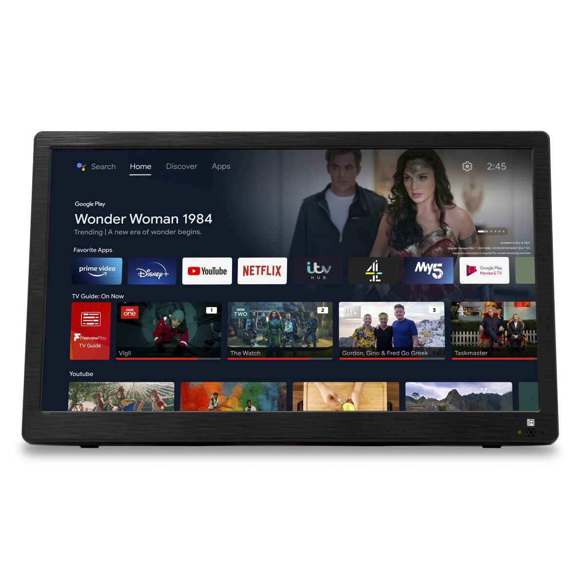 OVER TIME android搭載 19インチポータブルスマートTV OT-PST19AK