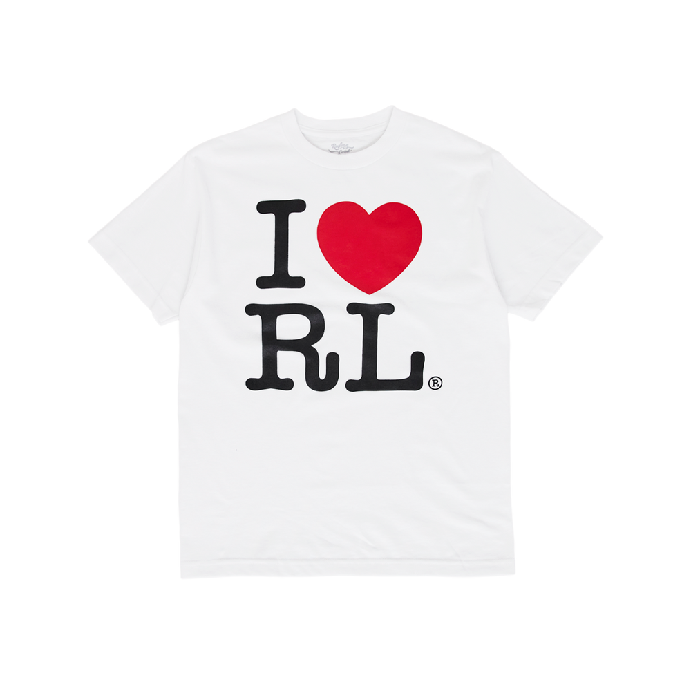 I Heart RL T Shirt White | Rolling Loud