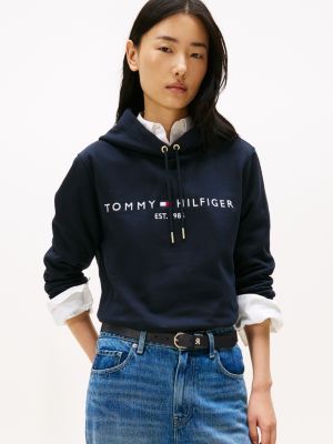 Embroidered Tommy Logo Hoodie | Tommy Hilfiger