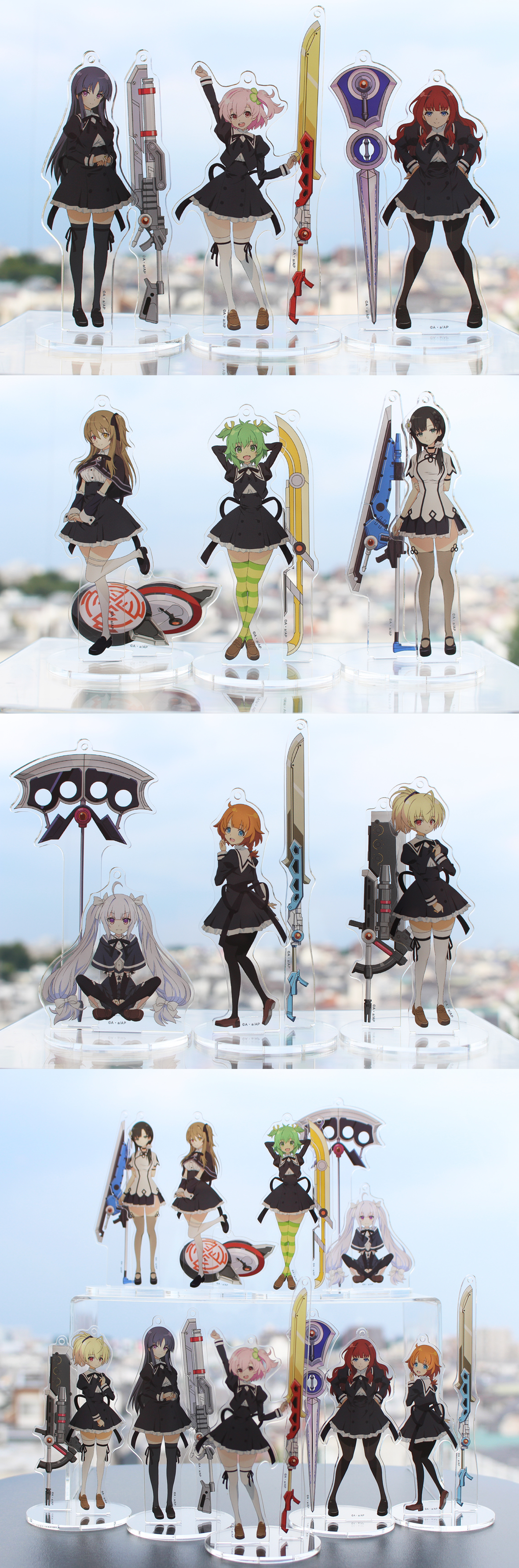 アサルトリリィBOUQUET アクリルキーホルダー 吉村・Thi・梅 CHARM