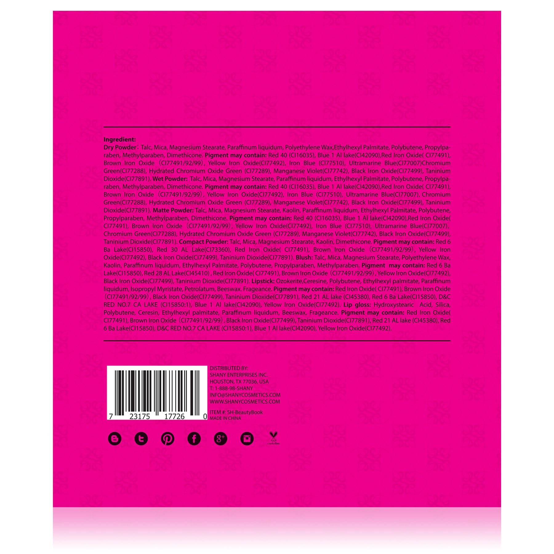 SHANY Beauty Book All in One Makeup Set