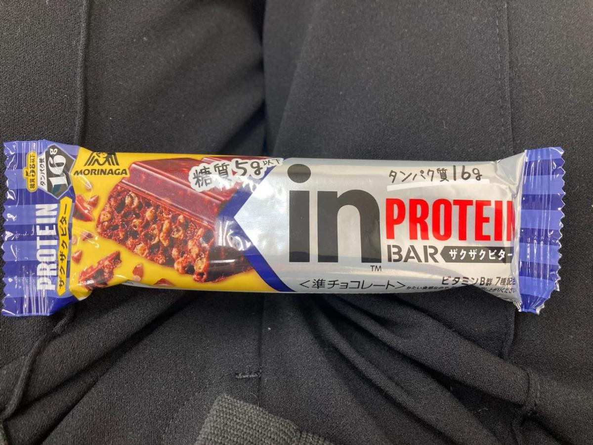 みんなのレビュー：「森永製菓 inバープロテイン＜ザクザクビター