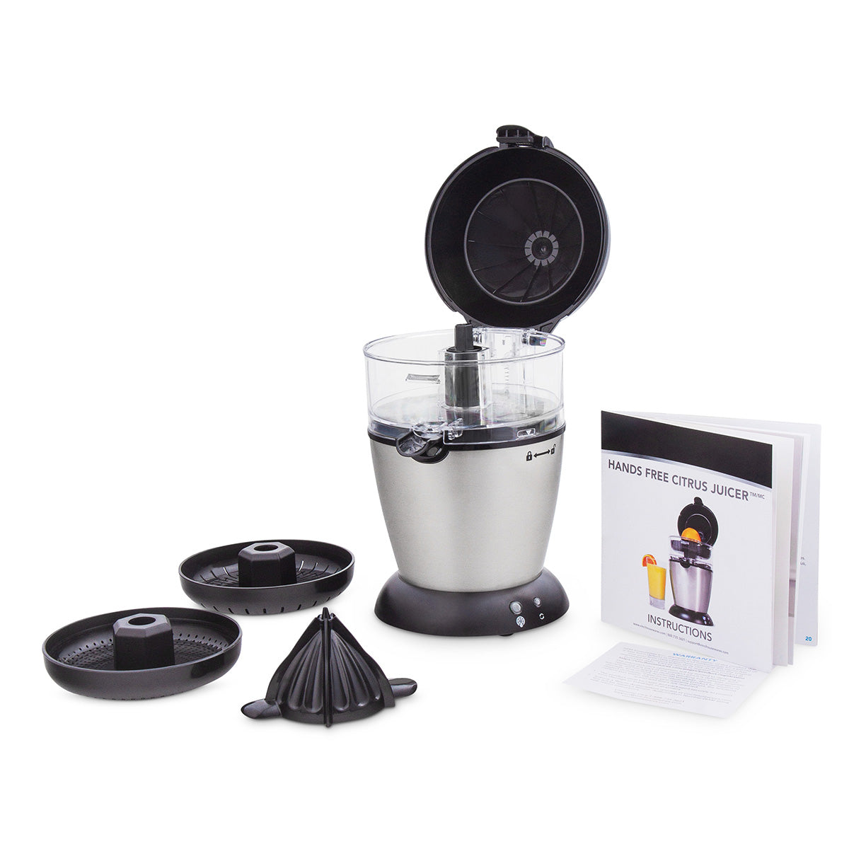Hands Free Citrus Juicer – Sharper Image