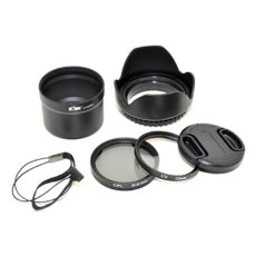 Kiwifotos XZ2K 6-Piece Lens Kit for Olympus XZ-1, XZ-2 - includes