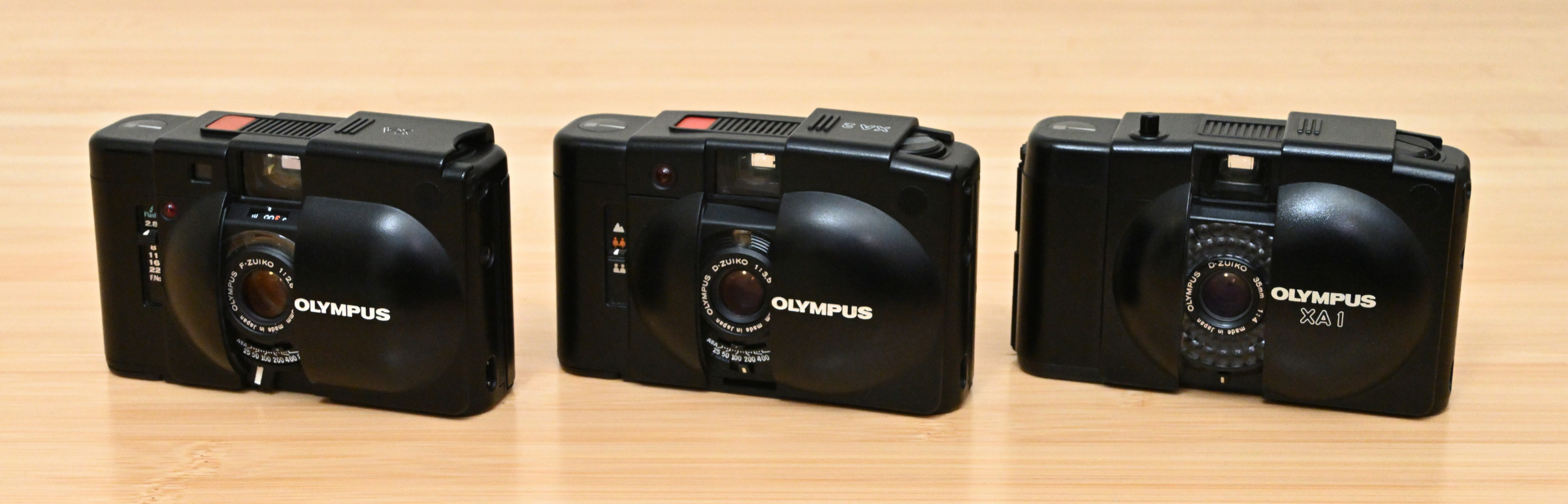 カプセル型レンジファインダーカメラ オリンパスXA