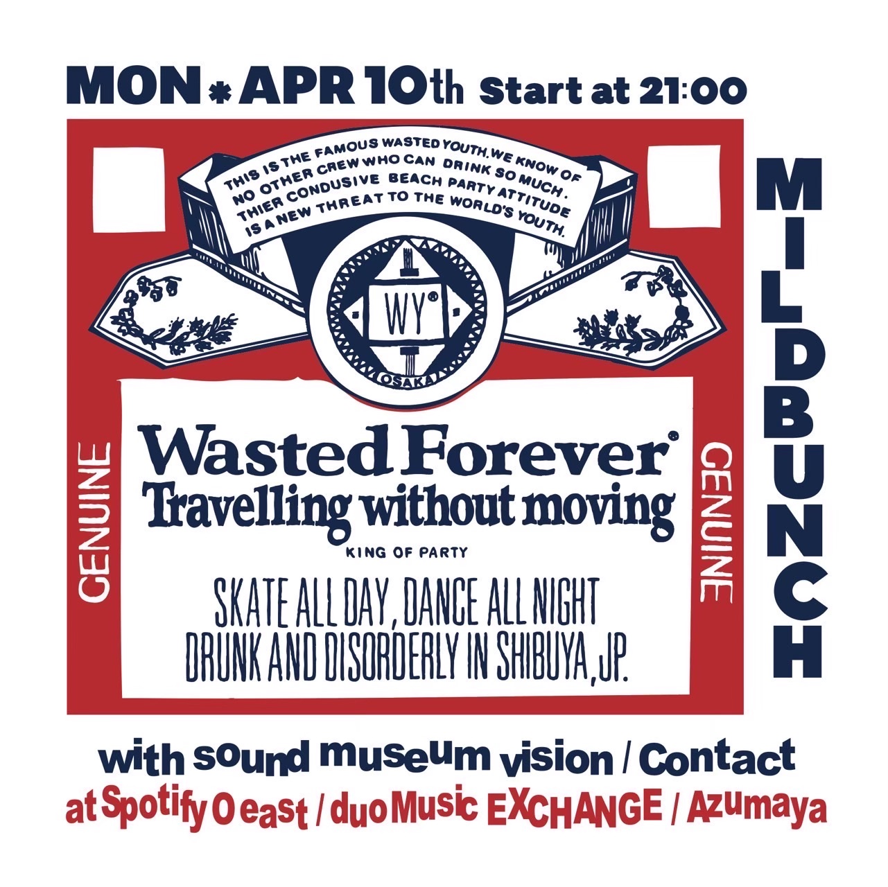 Travelling Without Moving| Spotify O-EAST・O-WEST・O-Crest・O-nest