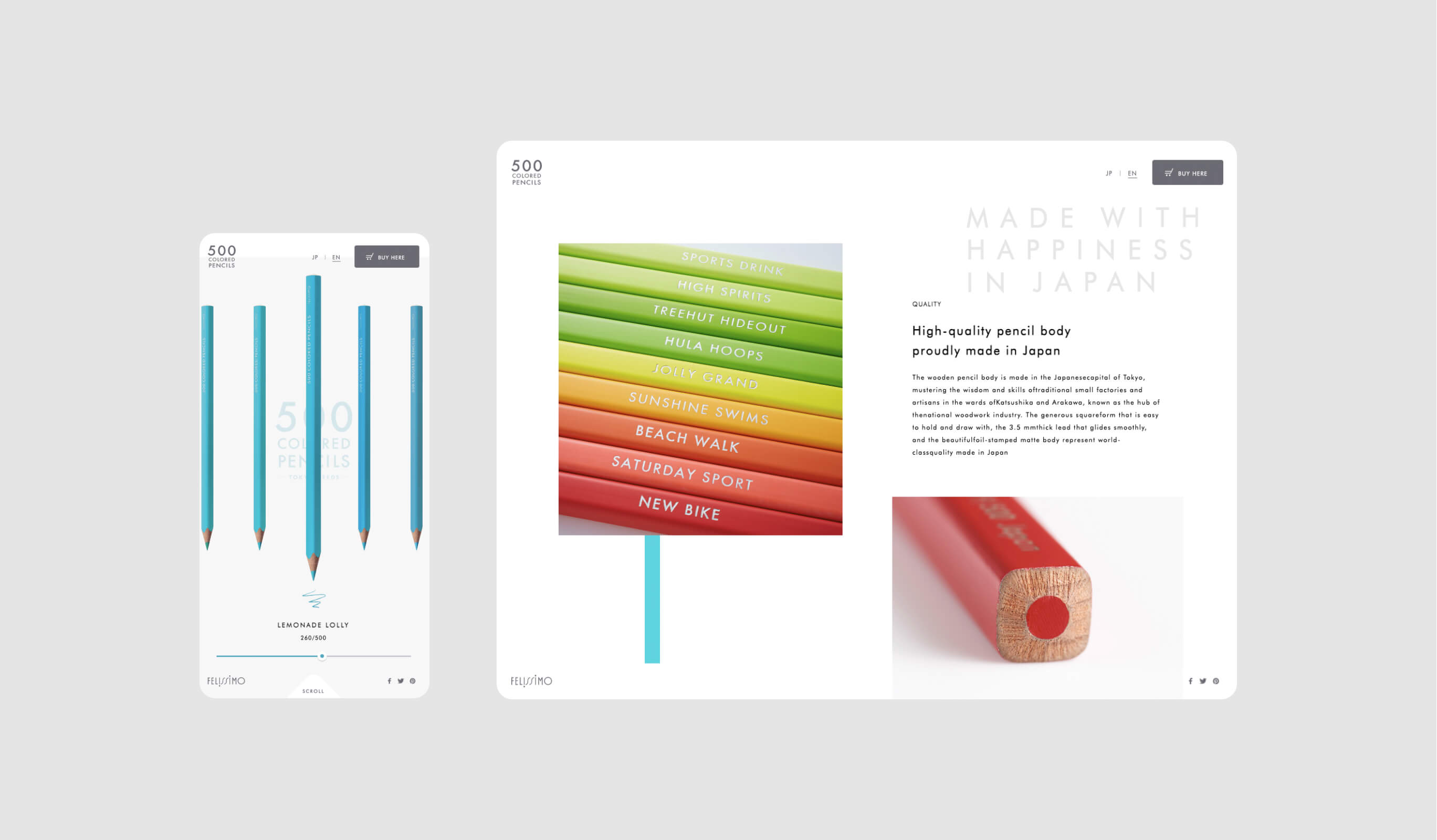 500 Colored Pencils | SHIFTBRAIN Inc.