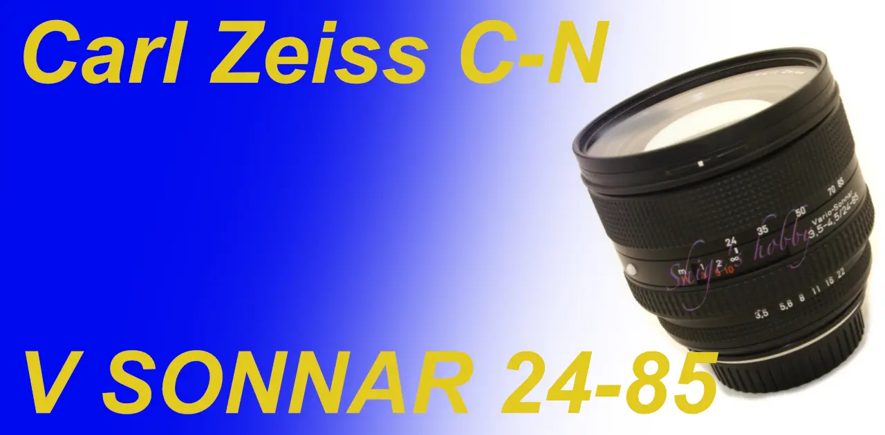 The CONTAX-N VARIO SONNAR 24-85mm: A standard zoom lens for the