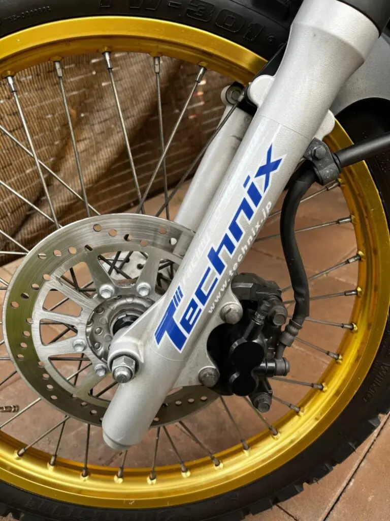 フロントフォークスプリング（セロー250） | 日々の出来事とか