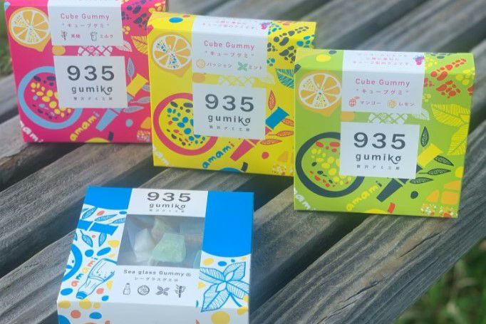 贅沢グミ工房935（gumiko/グミコ）シーグラスグミ／キューブグミ