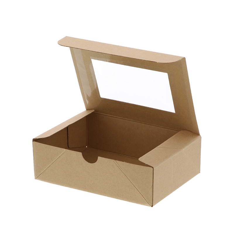 HEIKO 食品容器 ネオクラフト 窓付BOX S 20枚/袋 004248043 包装用品