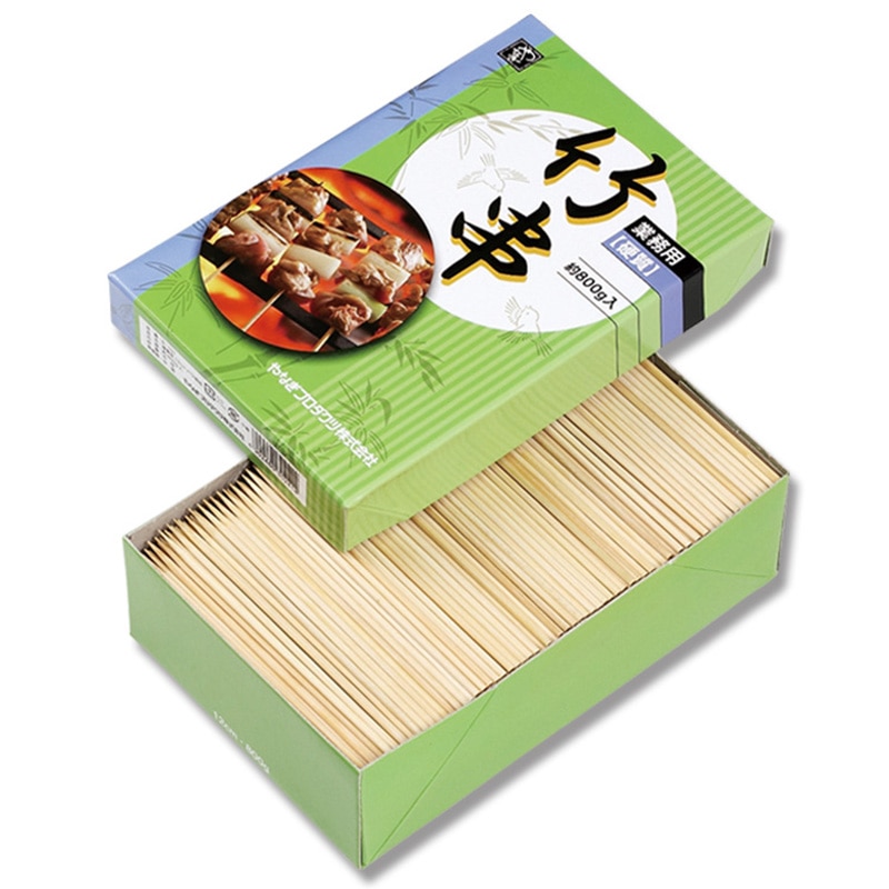 やなぎプロダクツ 硬質串 18cm 800g(約1050本) 1箱 004621913 包装用品