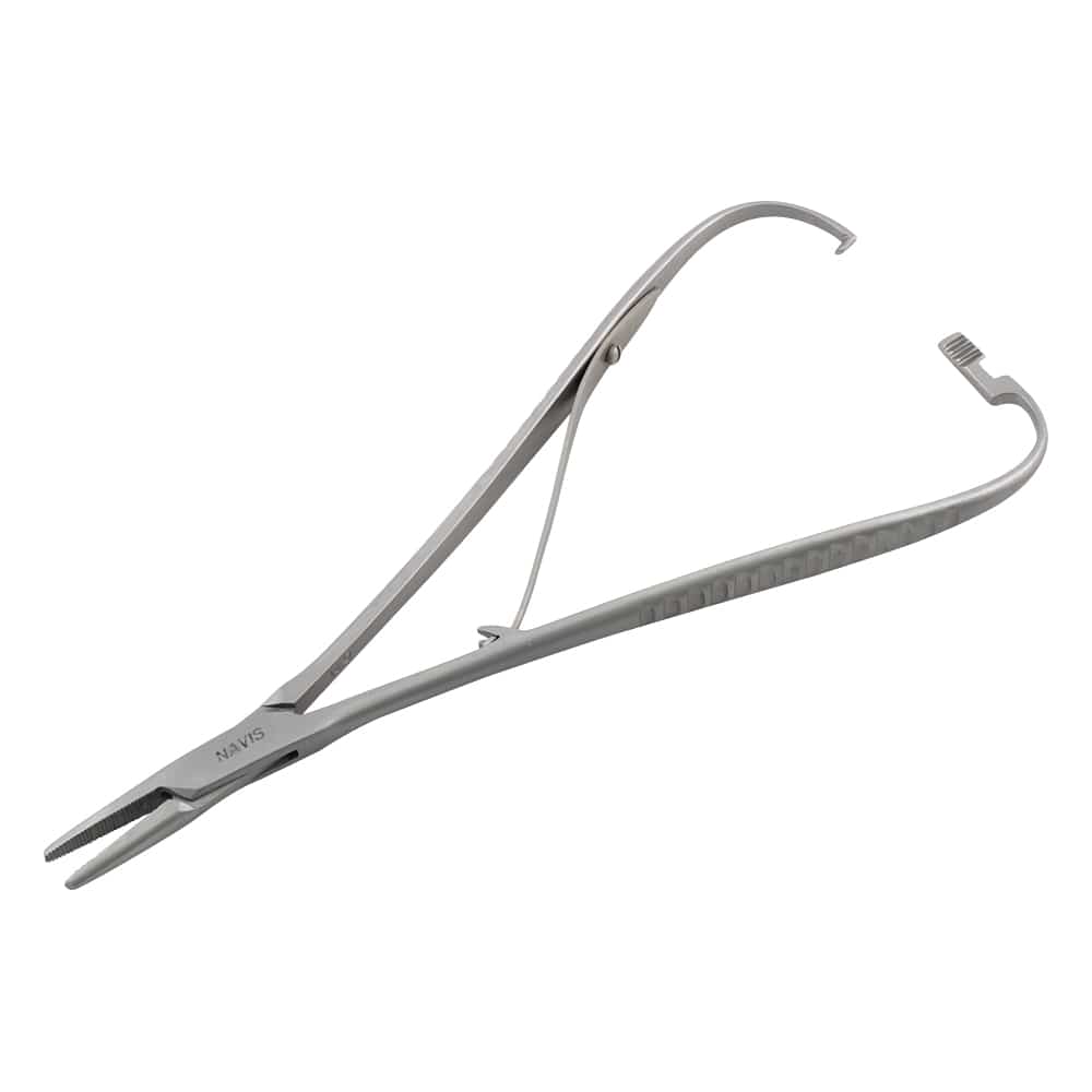 アズワン 持針器 マチュー持針器 190mm MNH-2 1本（ご注文単位1本