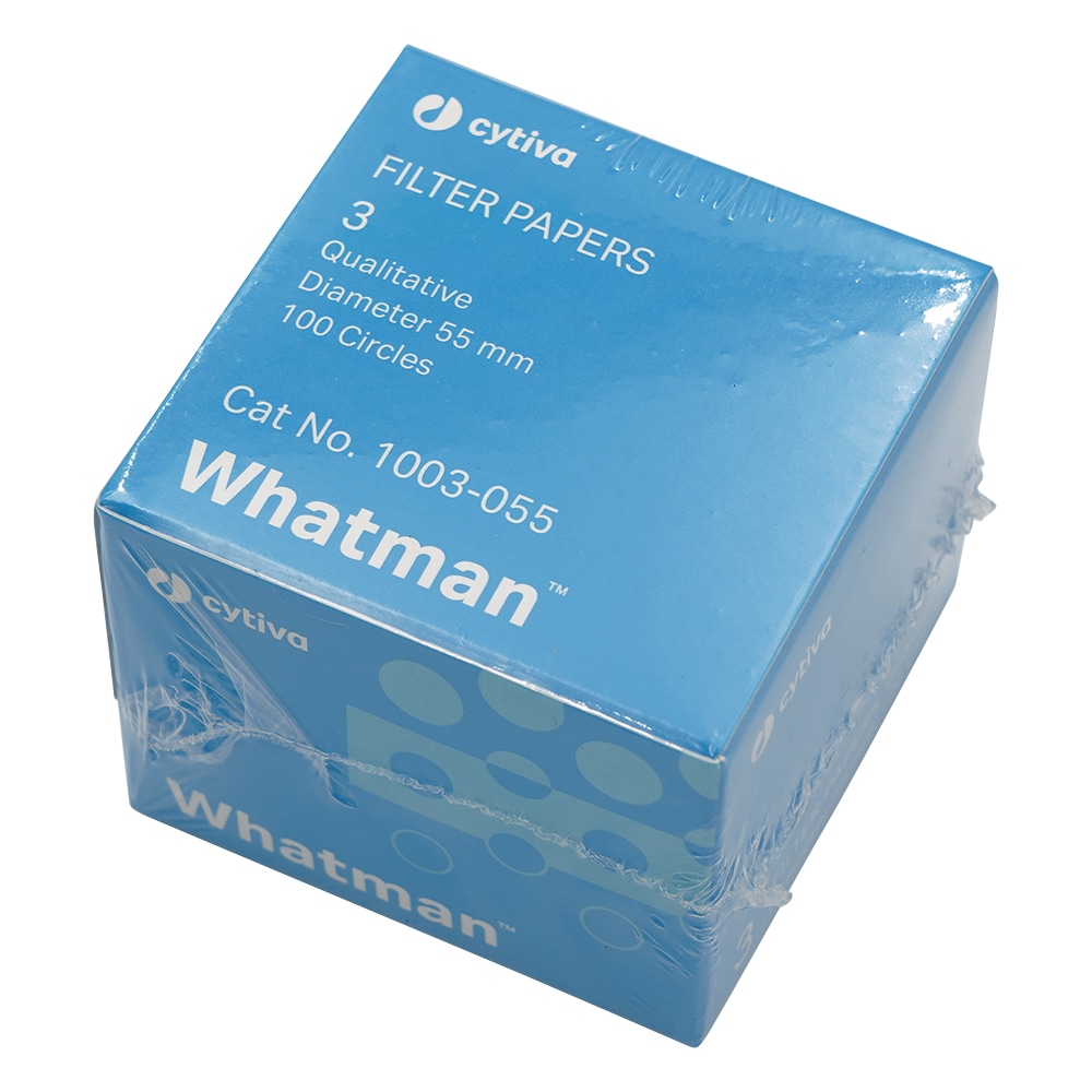 Cytiva (ワットマン） 定性濾紙 円形No.3 5.5cm 100枚入 1003-055 1箱