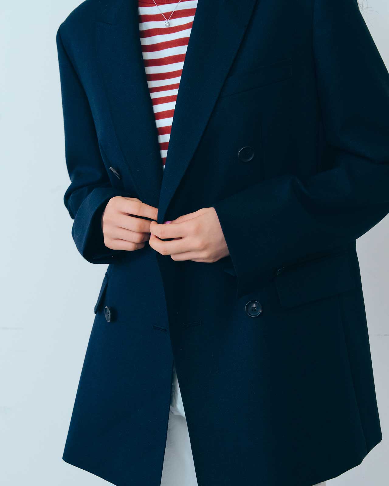 DOUBLE BREASTED JACKET – Shinzone