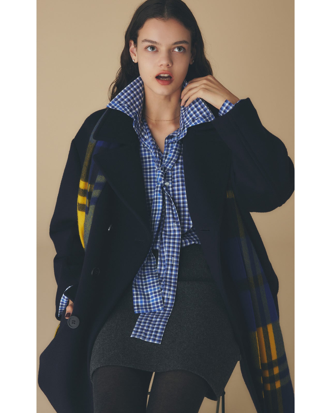 BLEUFORET VELVET COTTON TIGHTS – Shinzone