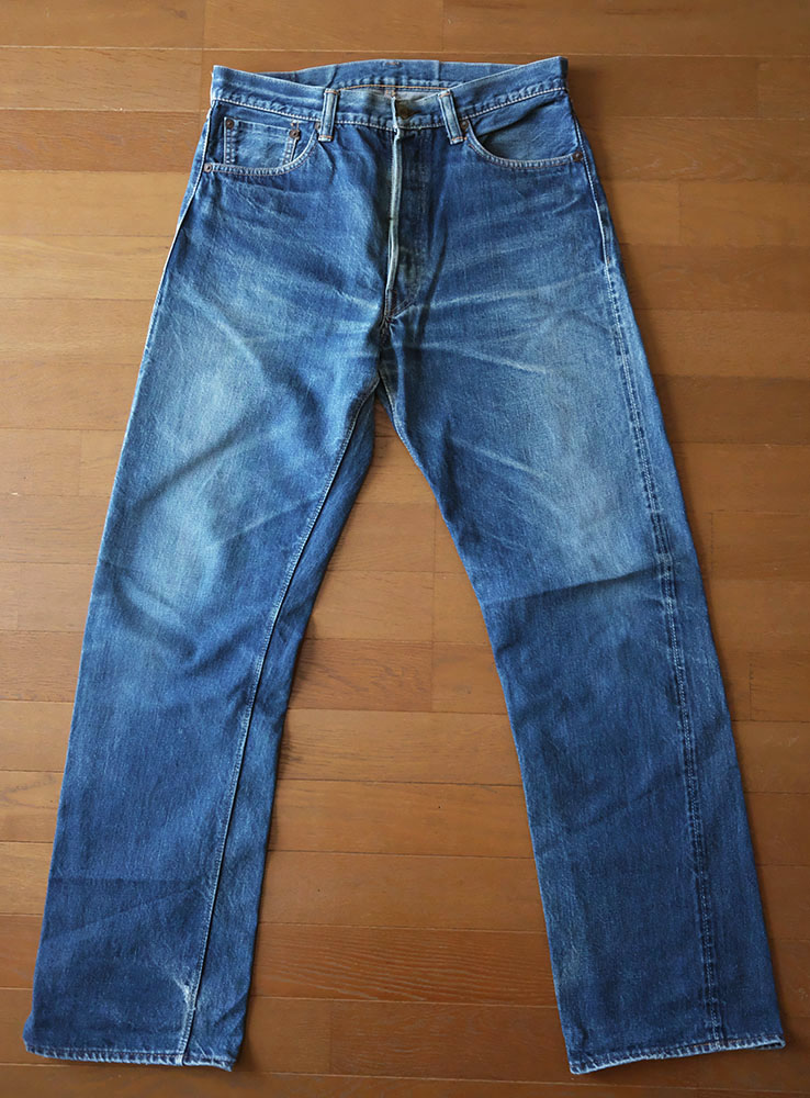 ウエアハウス 1001XX 色落ちレポート（過去モデル バナーデニム以前