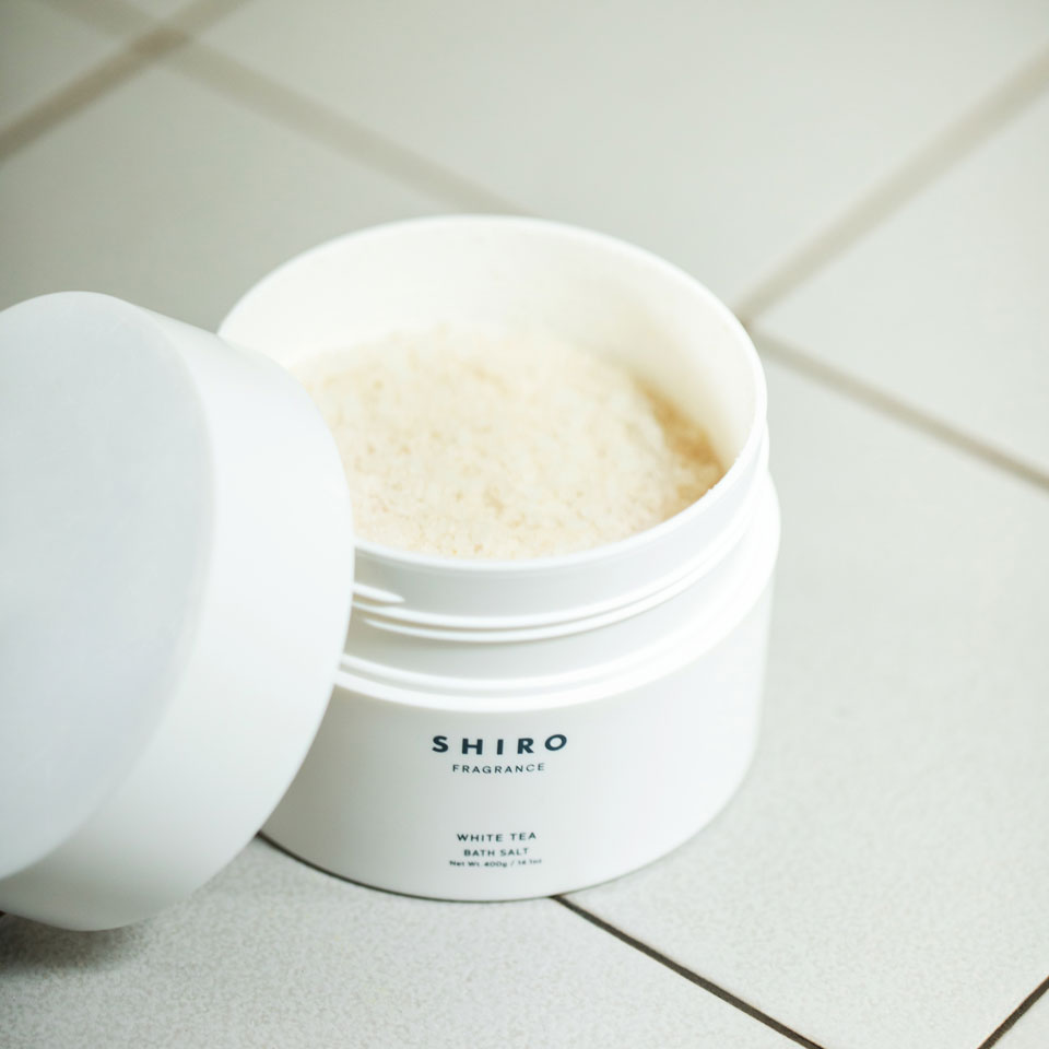 ホワイトティー バスソルト | SHIROオフィシャルサイト