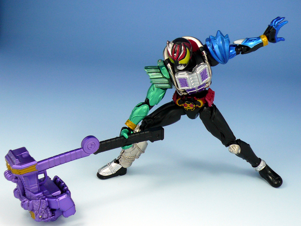 バンダイ 装着変身 仮面ライダーキバ ドガバキフォーム（装着変身改造）