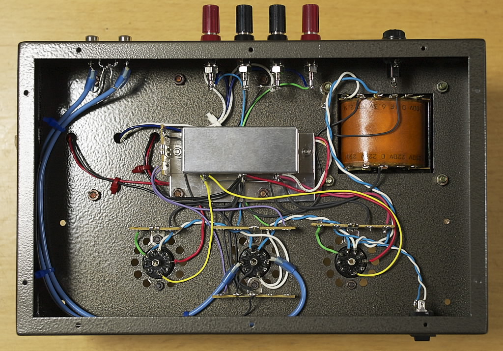 三栄無線6BQ5シングルアンプキットの製作