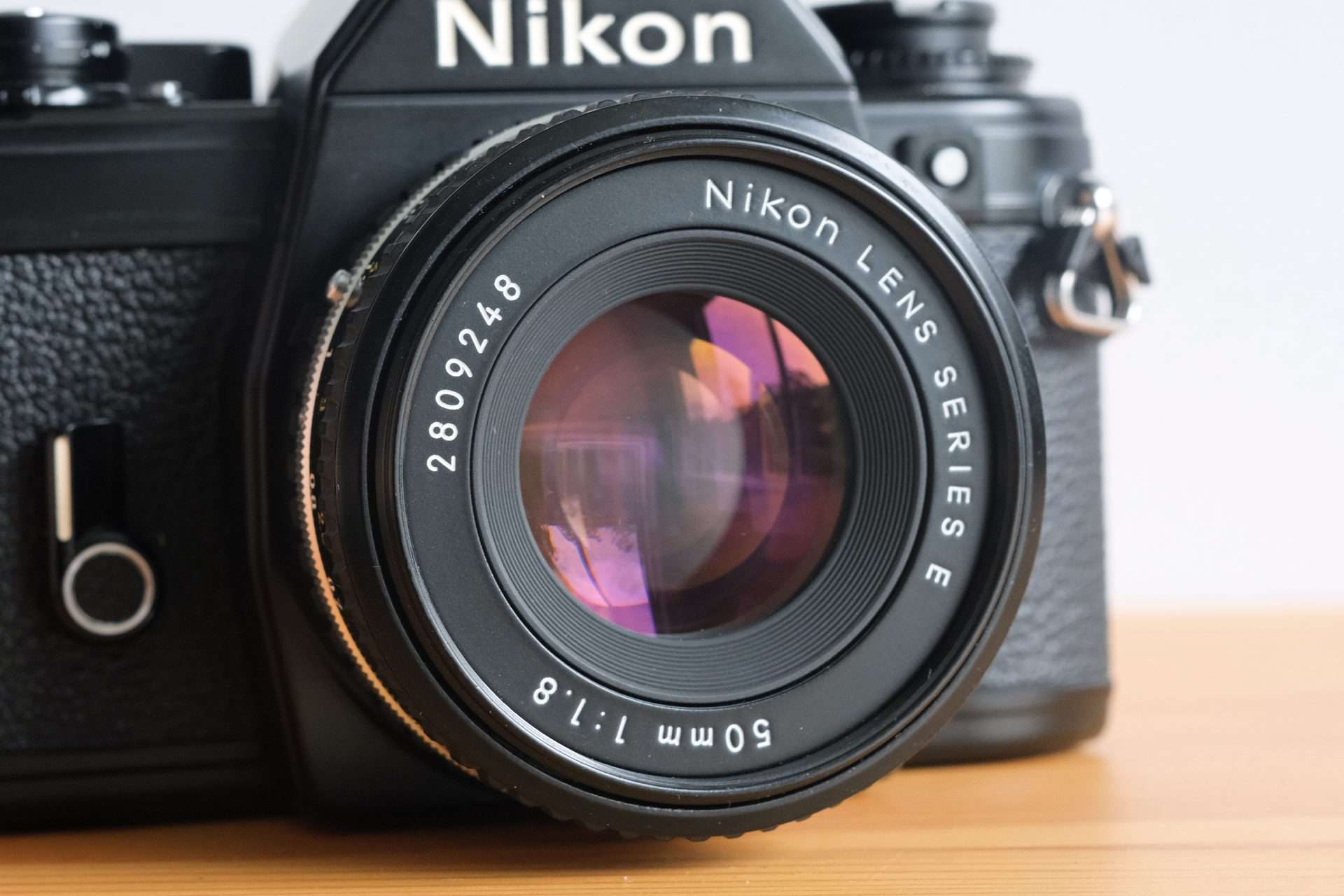 Nikon EM Film Camera & 50mm f/1.8 Pancake Lens - Buy Online at