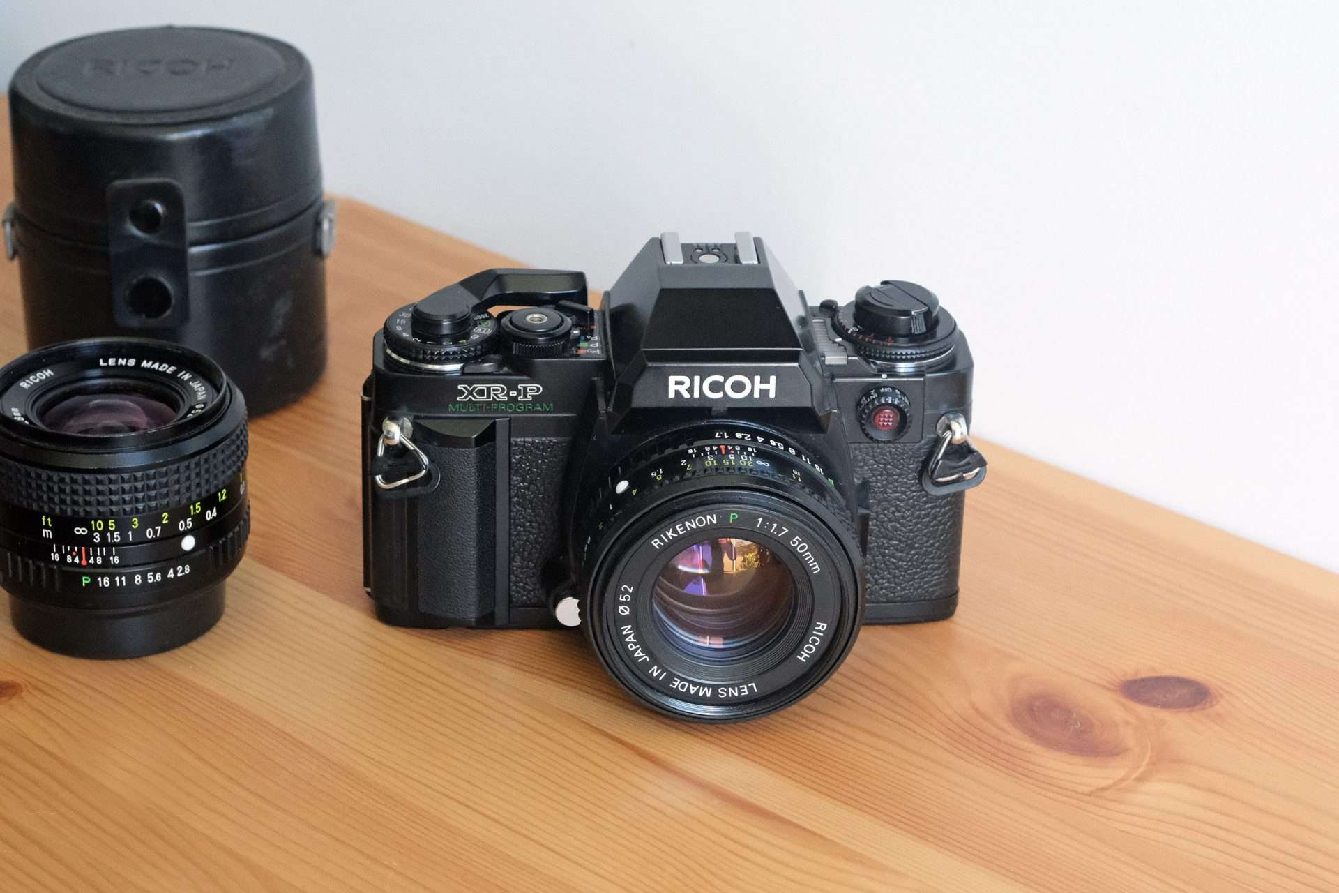 Ricoh XRP Multi-Program Film Camera + 50mm & 28mm Lenses - Buy