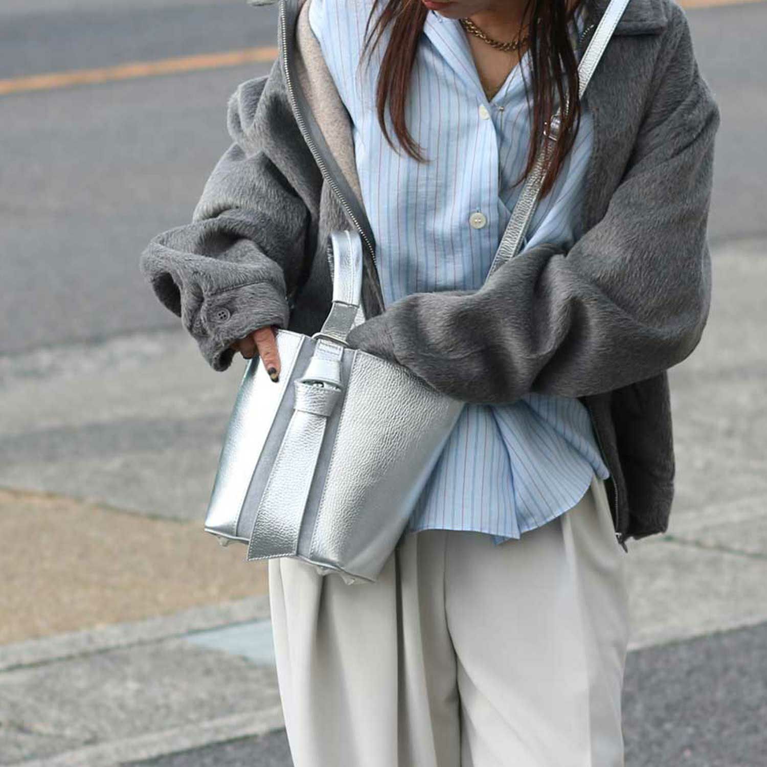 TODAYFUL /トゥデイフル Slub Slit Shirts 12510411 シアートップス V