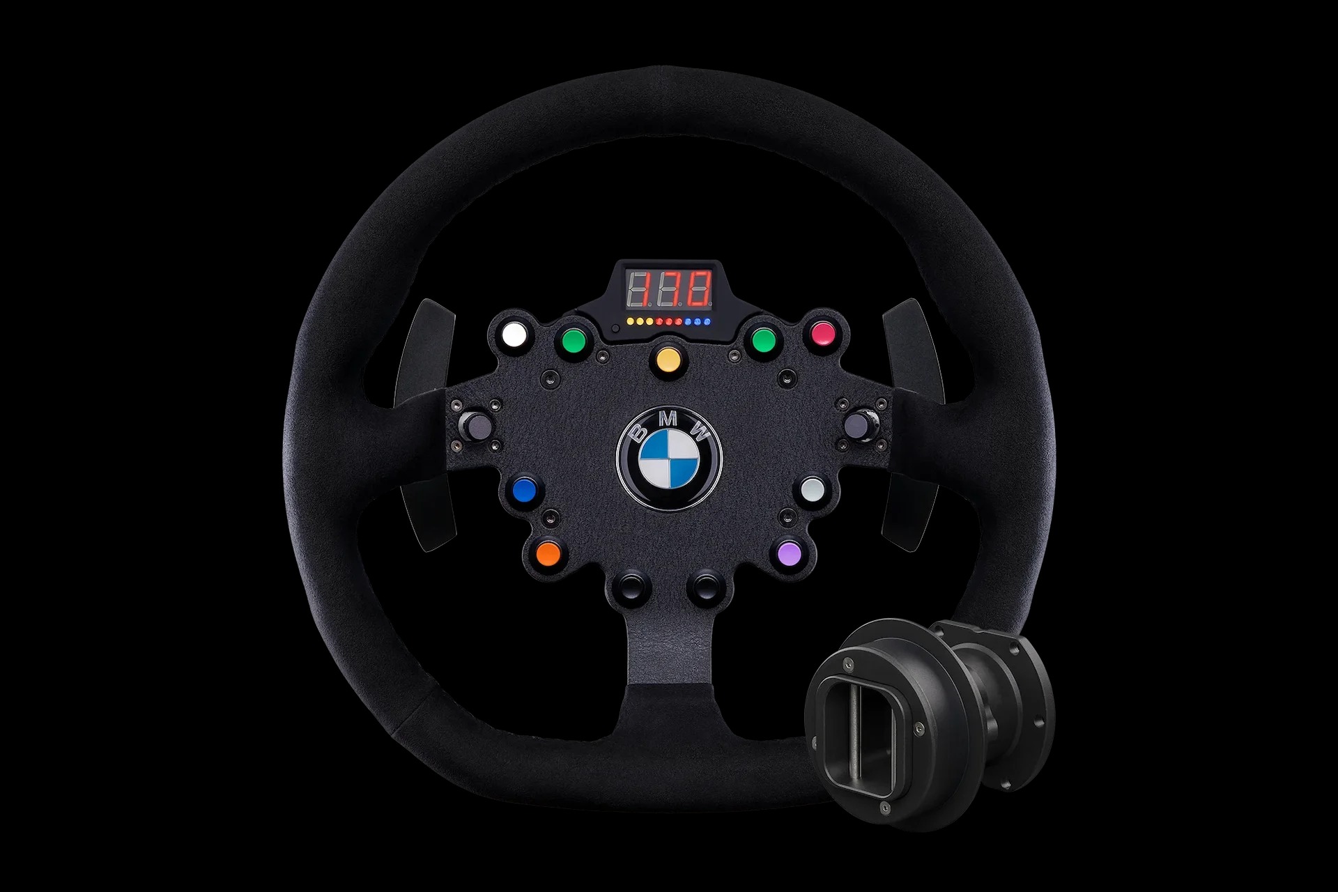 Fanatec ClubSport Steering Wheel BMW M3 GT2 V2 + QR2 Wheel-side