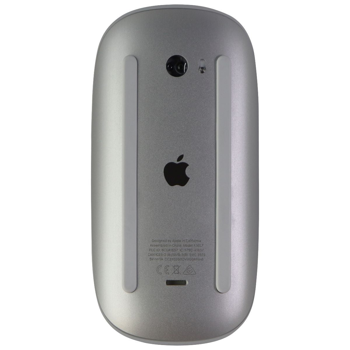 Apple Magic Mouse (Wireless, Rechargeable) A1657 with White Rails