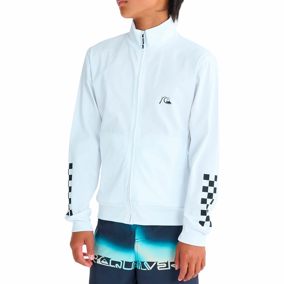 クイックシルバー Quiksilver ジュニア CHECKER ZIP YOUTH ジップ