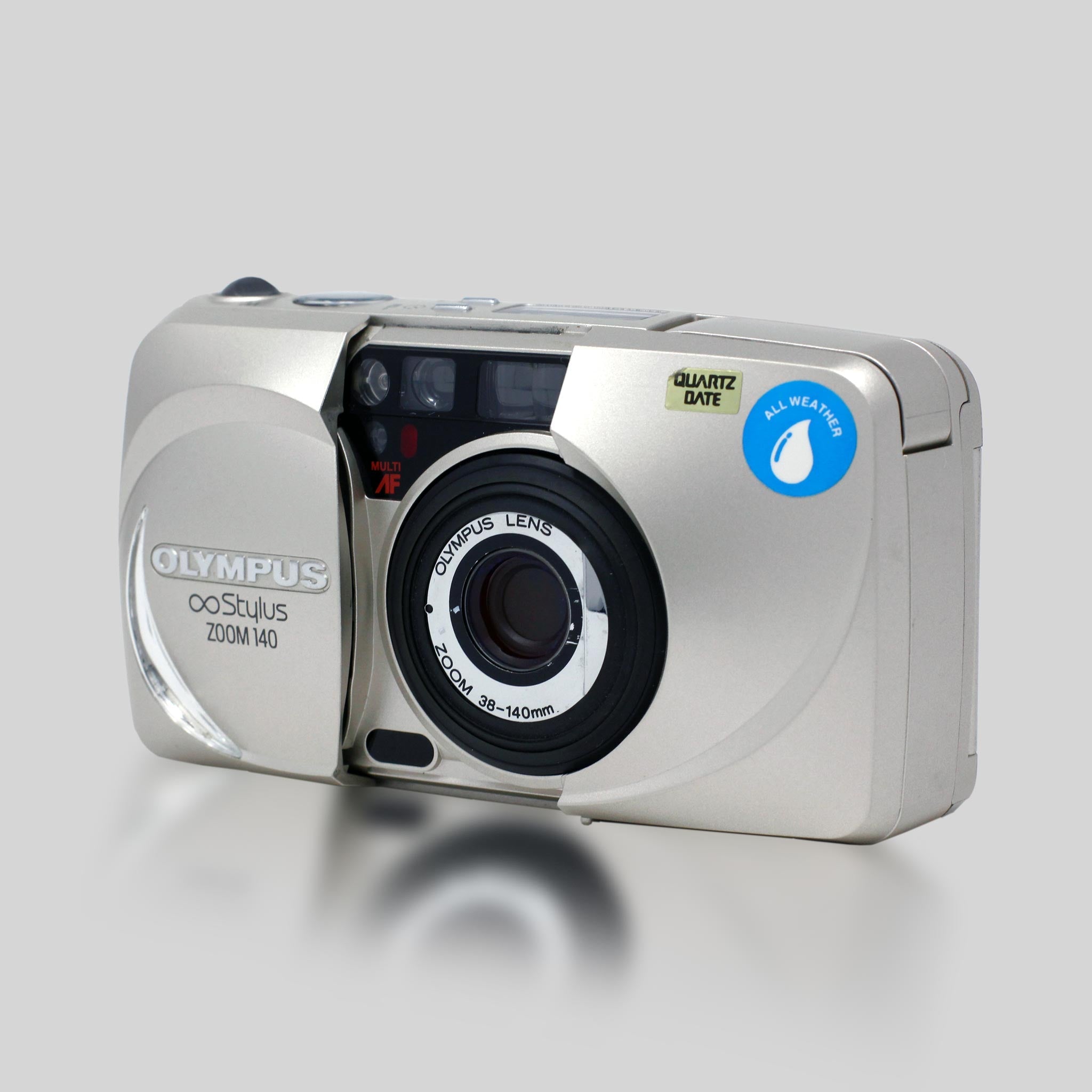 Olympus Stylus Zoom 140 - 35mm Film Camera - Vintage Point and