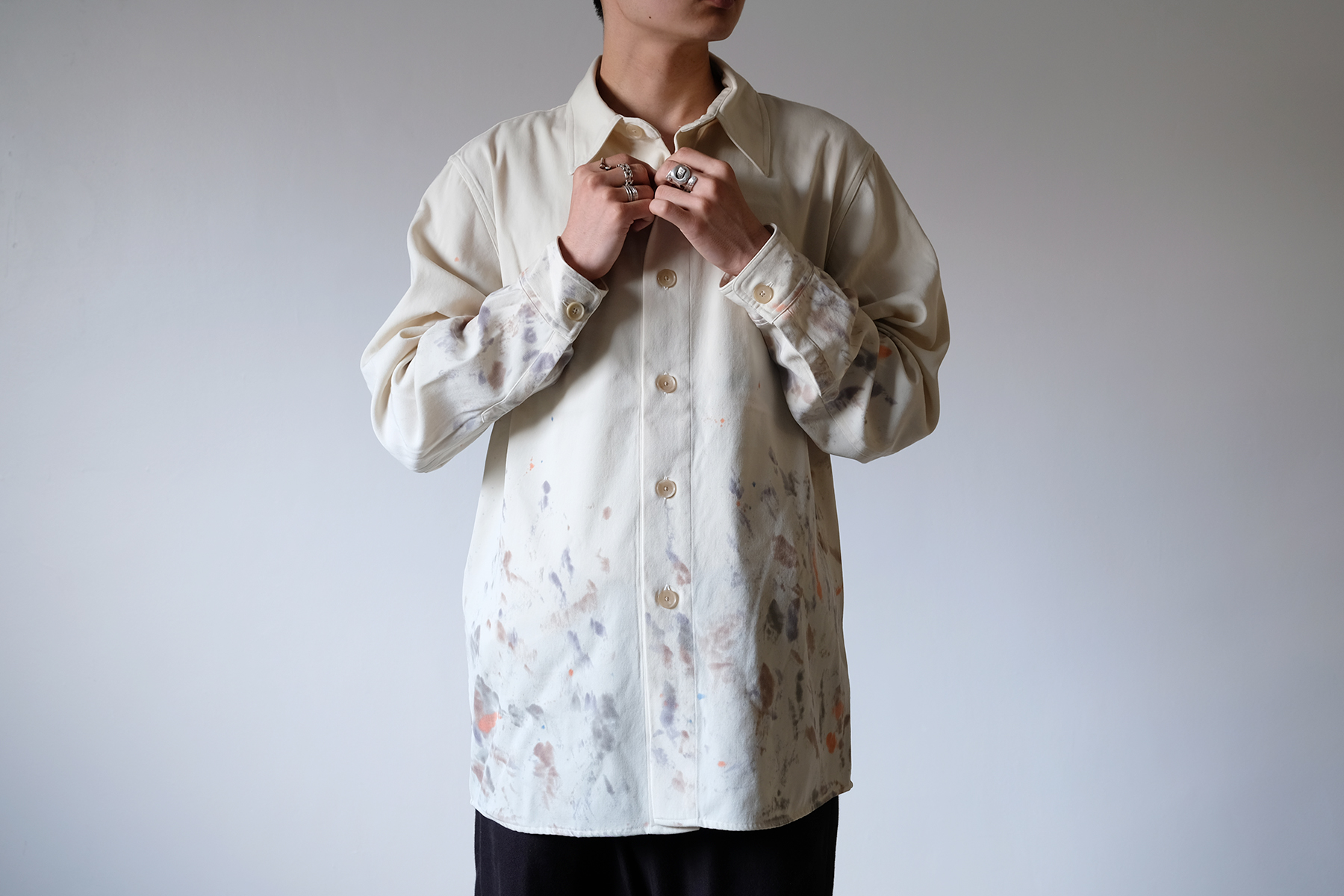 AURALEE｜オーラリー Shirts & Knit Jacket - Silver and Gold