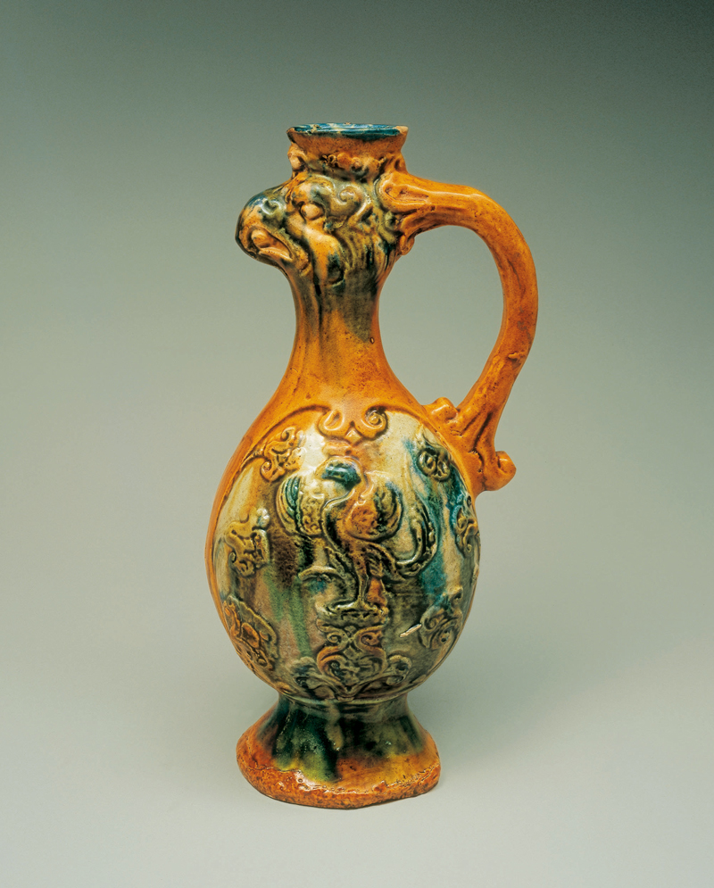 三彩鳳首瓶｜平山郁夫シルクロードコレクション