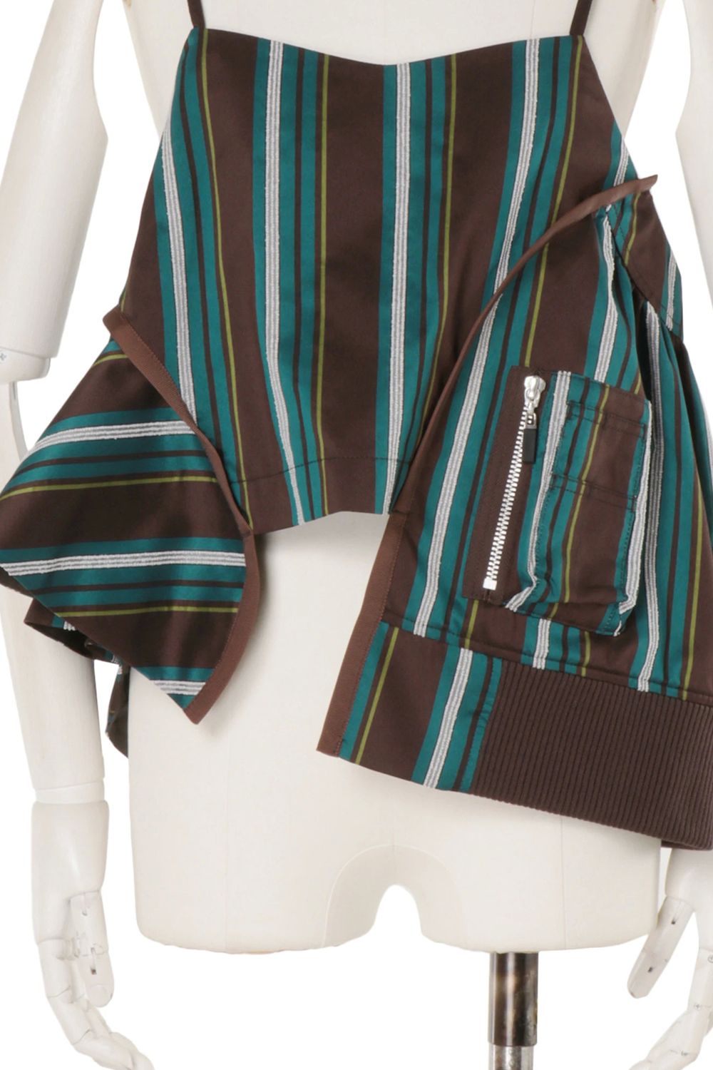 UN3D. - MULTI STRIPE CAMISOLE / マルチストライプキャミソール