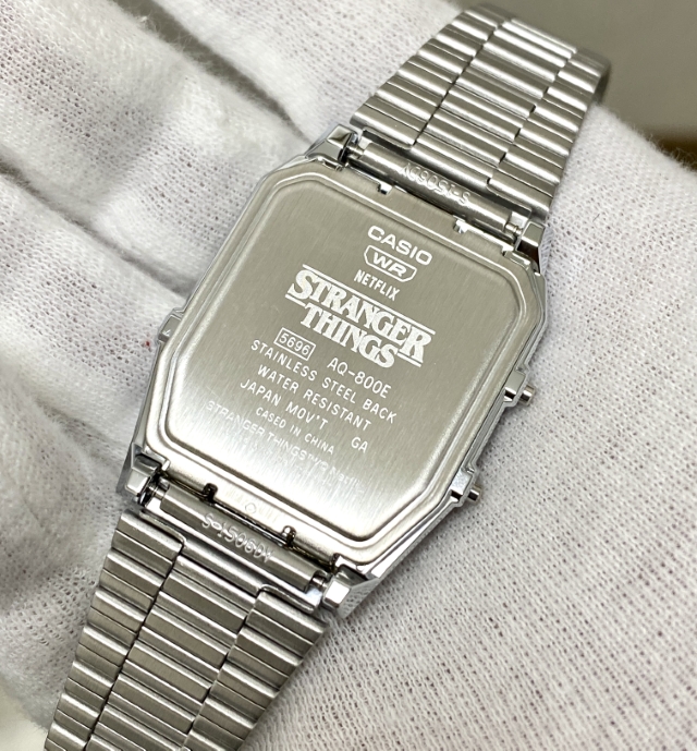 ストレンジャー・シングス【CASIO AQ-800EST-1AJR】スピン・オフ