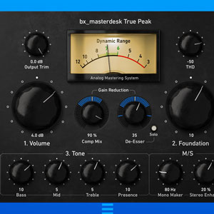 プラグイン・エフェクト 「Brainworx bx_masterdesk True Peak