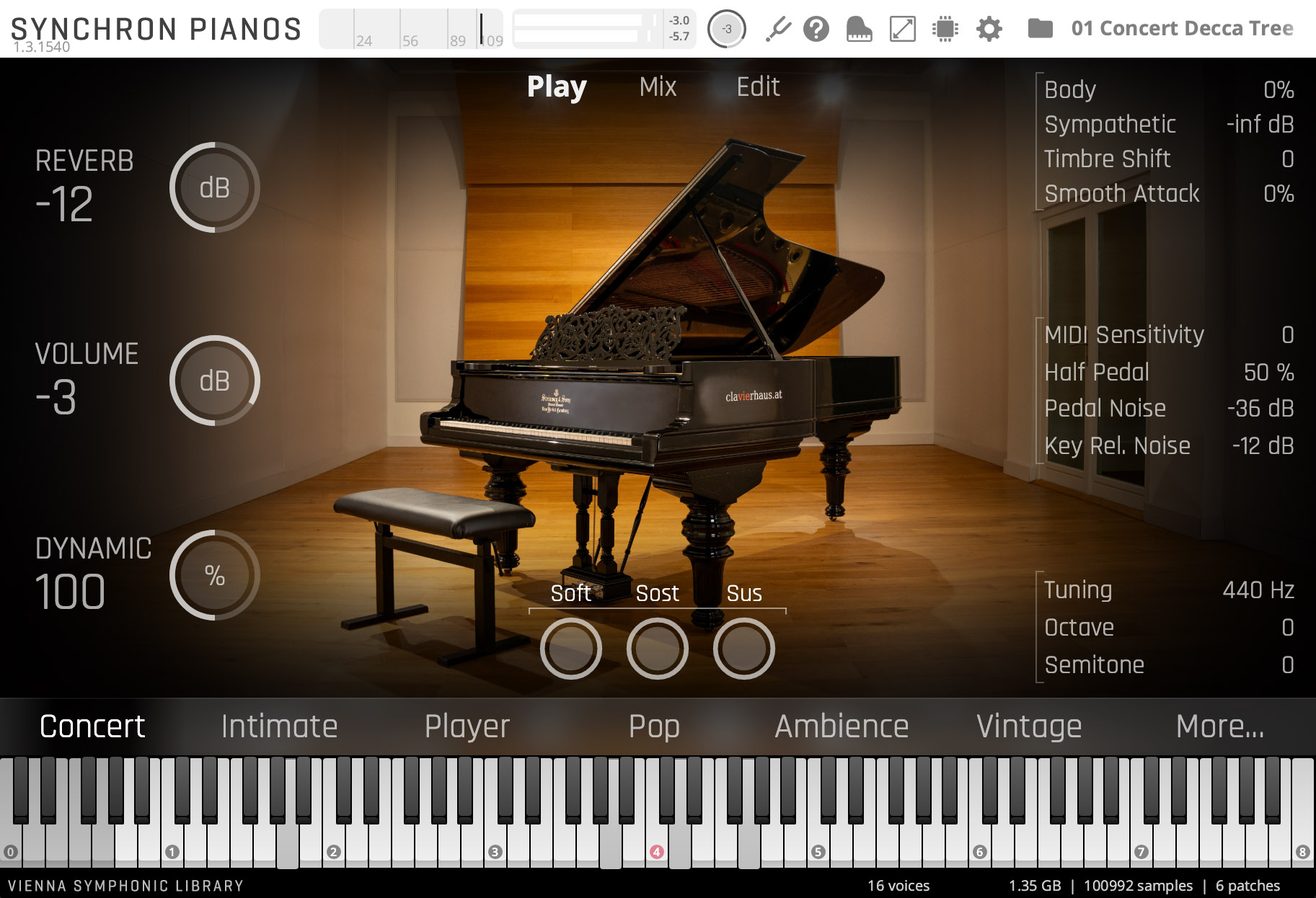 ソフト音源 「Studio Concert D 1887」 | SONICWIRE