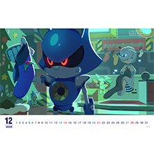 SEGA | ソニックチャンネル | SONICPICT 2025年12月カレンダー